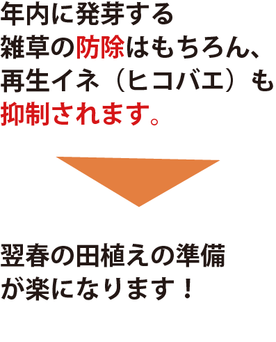 オモダカの場合の説明図